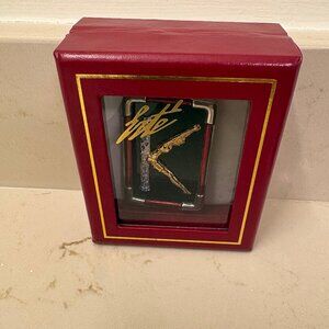 Vintage Erte Sterling Silver & 24K Gold Plated Alphabet "K" Brooch-Pendant New